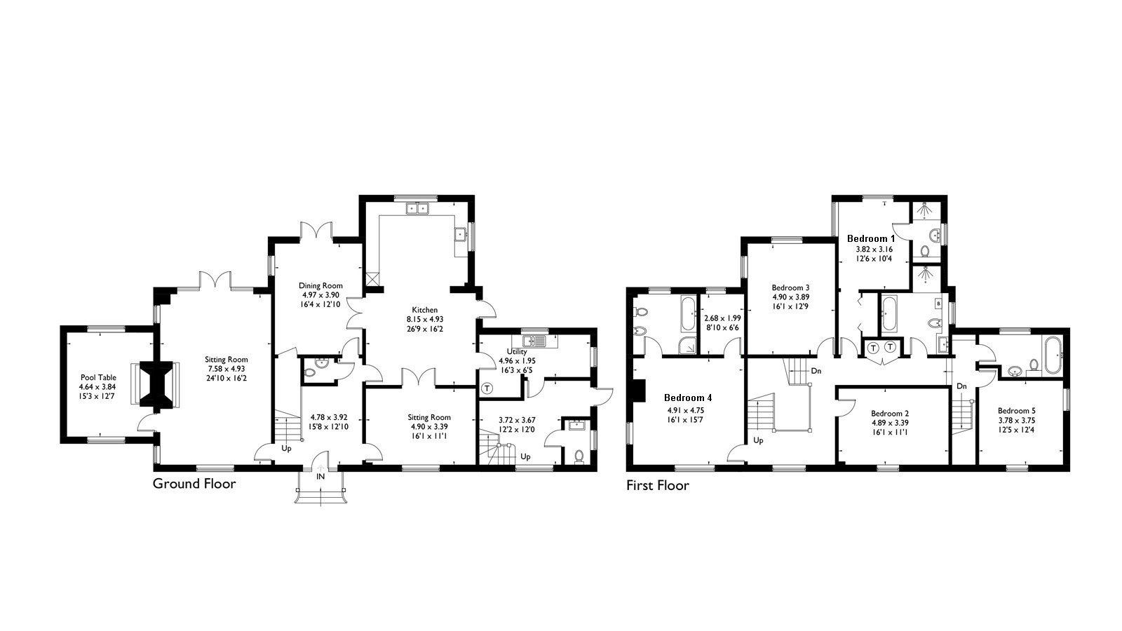 Lambourn House Large Self Catering Holiday Rental, Berkshire